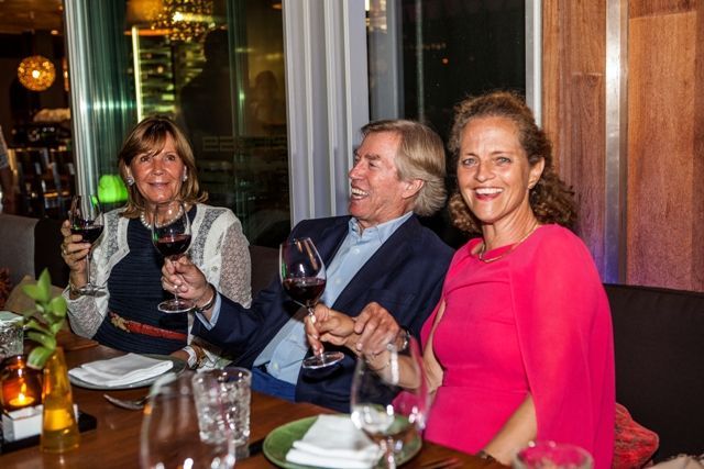 HRH Leopold and Ursula Prince and Princess of Bavaria with Christiane Hummelt at the Mallorca Car Week 2017